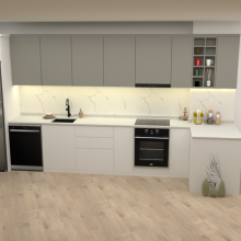 MDF Kapaklı Dolap | Sıfırdan Yeni Mutfak Yapımı